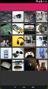 HD Material Electronics الملصق