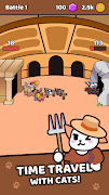 Cats Warrior: Castle Defense ภาพหน้าจอ 7