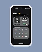 برنامه‌نما Flexify - Wallpapers & Widgets عکس از صفحه