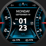 برنامه‌نما SmartDrive Watch Face عکس از صفحه