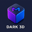 Morphic Dark: 3D Icon Pack icon