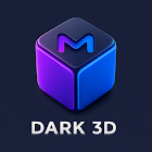 Morphic Dark: 3D Icon Pack آئیکن