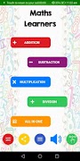 برنامه‌نما Math Learners عکس از صفحه
