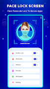 Face ID & Face Lock Screen syot layar 6