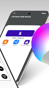 برنامه‌نما led music bulb remote control عکس از صفحه