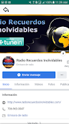 Radio Recuerdos Inolvidables स्क्रीनशॉट 3