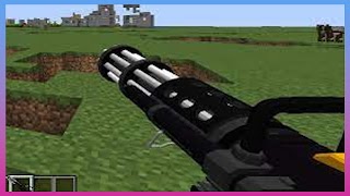 Minigun Mod for Minecraft PE captura de pantalla 5