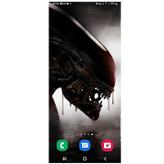  Alien Wallpaper captura de pantalla 3