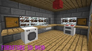 Furniture 3d Mod Minecraft Screenshot 3
