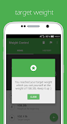 برنامه‌نما Weight Loss Tracker عکس از صفحه