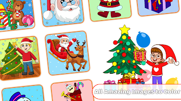 Christmas Kids Color By Number Screenshot 2