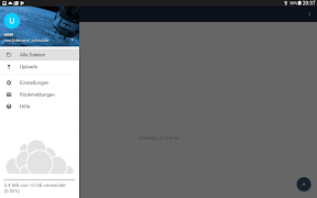 4 Schermata ocloud for owncloud