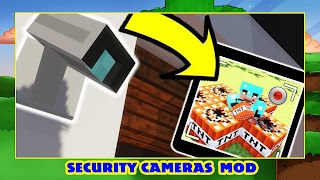 Security Camera Mod Minecraft ảnh chụp màn hình 1