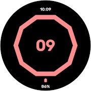 برنامه‌نما Shapes II - Digital Watchface عکس از صفحه