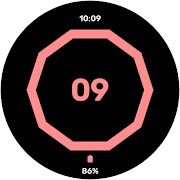 7 Schermata Shapes II - Digital Watchface