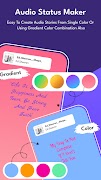 Audio Status Maker App スクリーンショット 3