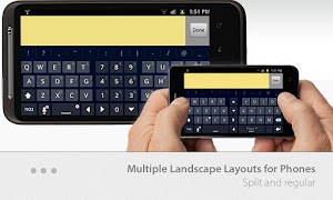 2 Schermata Thumb Keyboard