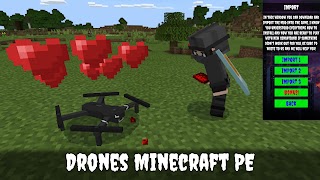 برنامه‌نما Drone Mod for Minecraft PE عکس از صفحه