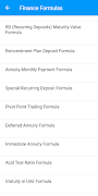 Accounting Formulas screenshot 2