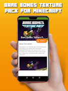 Bare Bones Texture Pack MCPE Cartaz