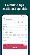 Tip & Split Tip Calculator โปสเตอร์