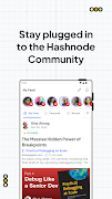 Hashnode: Dev Community スクリーンショット 1