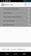 Sensor List скриншот 1