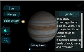 برنامه‌نما Space Explorer عکس از صفحه