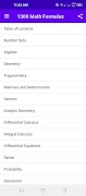 Math Formulas offline screenshot 1