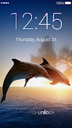 Dolphins Wallpapers & Lock 스크린샷 4