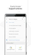 برنامه‌نما Sony | Support for Xperia عکس از صفحه