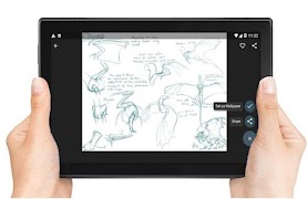 6 Schermata Disegnare tutorial sul drago