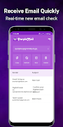 2 Schermata PurpleMail - Temporary Email