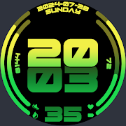 3 Schermata Green Dream Watch Face