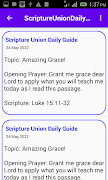 Scripture Union Daily Guides تصوير الشاشة 1