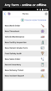 Forms On Fire - Mobile Forms screenshot 1