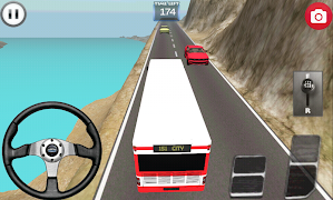 Bus Speed Driving 3D imagem de tela 2