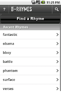 B-Rhymes Dictionary Cartaz