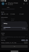 برنامه‌نما ZFlasher STM32 عکس از صفحه