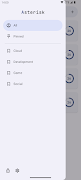 برنامه‌نما Asterisk - 2FA Authenticator عکس از صفحه