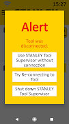 برنامه‌نما STANLEY Nut Tool Supervisor عکس از صفحه