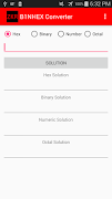 Binary Hex Converter syot layar 4