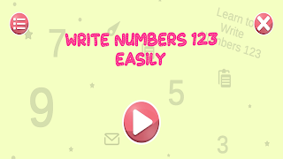 Write Numbers 123 Easily पोस्टर
