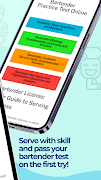 Bartender Practice Test تصوير الشاشة 1
