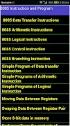 8085 Instructions and Programs poster