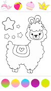 Kawaii Coloring Book Glitter تصوير الشاشة 6