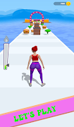 Twerk Dancer 3D Running Race ポスター