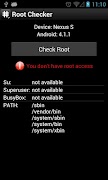 Root Checker スクリーンショット 2