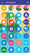 برنامه‌نما Win Circle - Icon Pack عکس از صفحه