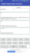 برنامه‌نما Base Converter عکس از صفحه